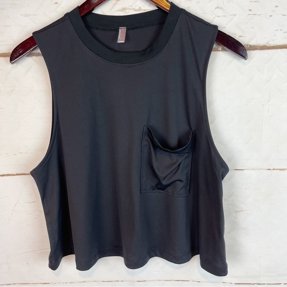 Free People Movement | Cropped Pocket Tee, M - Picture 2 of 7